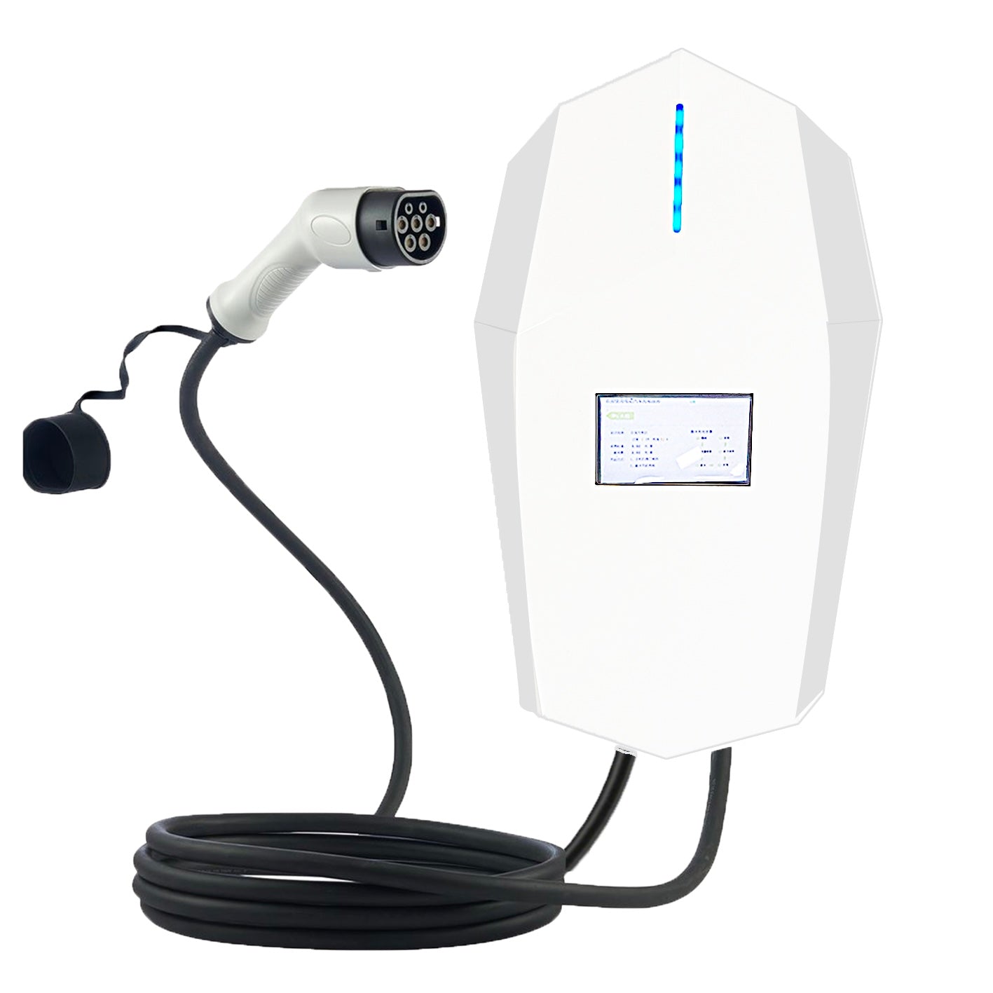 BOMERN Smart Home EV charger 7 Kw Type 2 Tethered - EV Car Charger