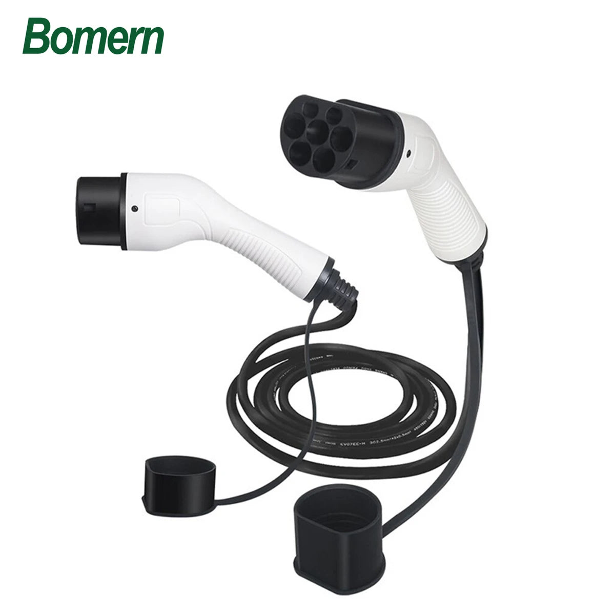 BOMERN Type 2 to Type 2 / 7KW 32A Three Phase 5 M Charging Cable - EV Car Charger