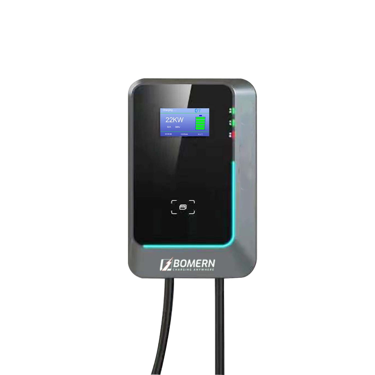 BOMERN Smart Home EV charger 7 Kw Type 2 Tethered - EV Car Charger