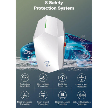BOMERN  Smart Home  EV charger 7 Kw Type 2 Tethered - EV Car Charger