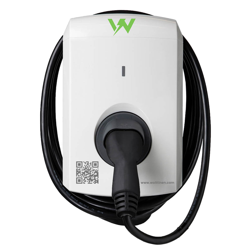 Wolttinen Alfen Eve Single S-Line electric car charging station for home, housing association or company, OCPP compatible - EV CAR CHARGER