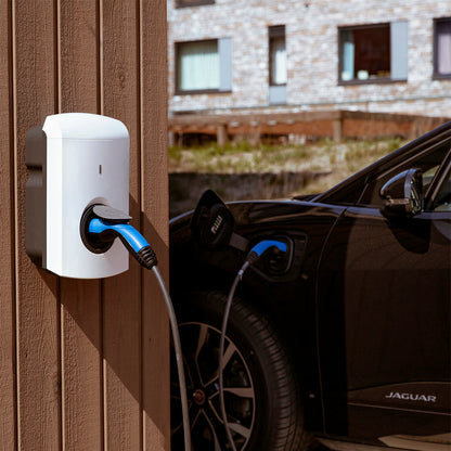 Wolttinen Alfen Eve Single S-Line electric car charging station for home, housing association or company, OCPP compatible - EV CAR CHARGER